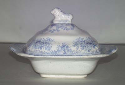 Vegetable Dish with Cover c1880